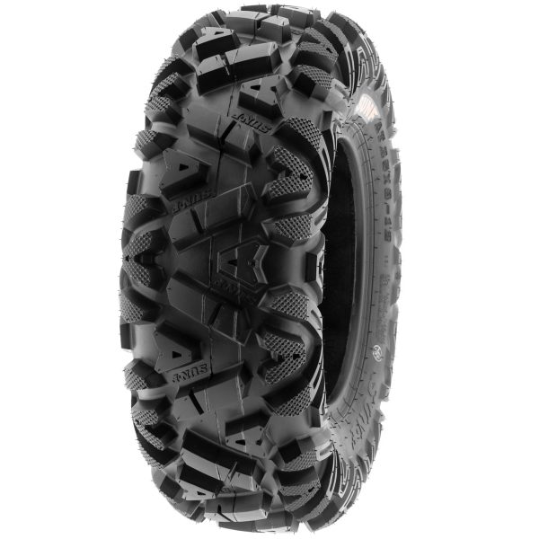 SunF All Terrain ATV UTV Tires 25x8-12 and 25x10-12 6 PR A033 (Complete Full Set of 4) - Image 3