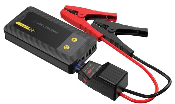 Scosche PBJ2000 PowerUp 2000 Amp Emergency Jump Starter with Built-In Power Bank and Flashlight - Image 2