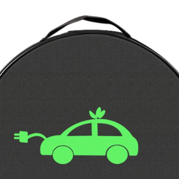 jiaping EV Cables Bag Large Capacity Portable Cable Carry Case for Electric Car Round Shape - Image 6