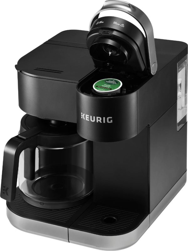 Keurig - K-Duo 12-Cup Coffee Maker and Single Serve K-Cup Brewer - Black - Image 2