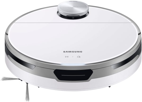 Samsung - Jet Bot+ Robot Vacuum with Clean Station - White - Image 9