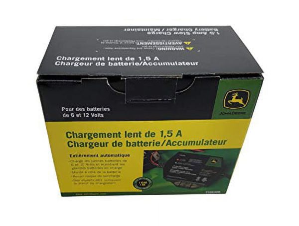 John Deere 1.5 AMP Slow Charge Battery Charger/Maintainer - TY26328 - Image 4