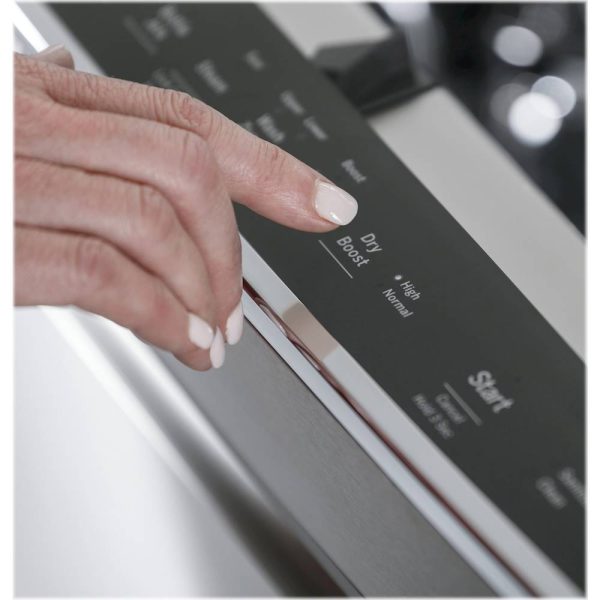 GE Profile - Stainless Steel Interior Fingerprint Resistant Dishwasher with Hidden Controls - Stainless steel - Image 5