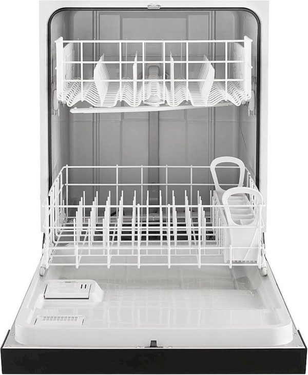 Whirlpool - 24" Built-In Dishwasher - Stainless steel - Image 2