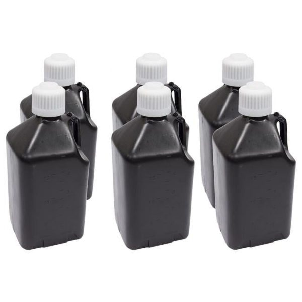 Scribner 5 Gallon Utility Jug Black - Case of 6