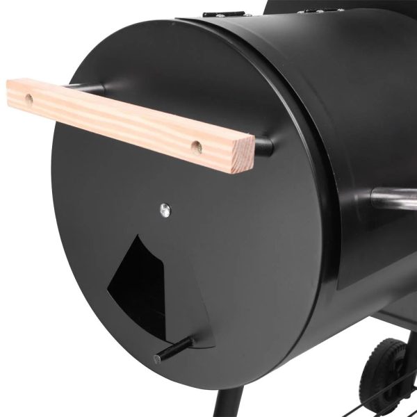 UBesGoo Charcoal Grill Portable BBQ Grill and Offset Smoker Steel BBQ Pit Outdoor for Camping, Black - Image 10