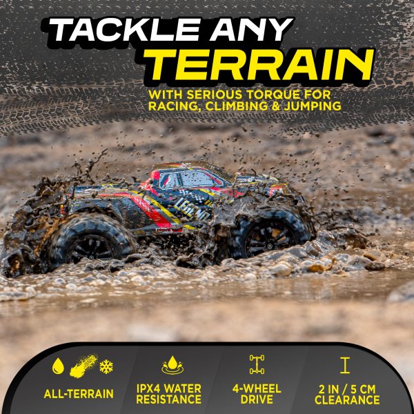 remote control car monster truck waterproof adults kids - Image 5