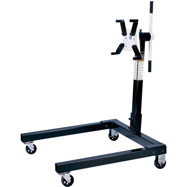 Omega Lift 31250 Black U-Type Engine Stand - 250 lb. Capacity