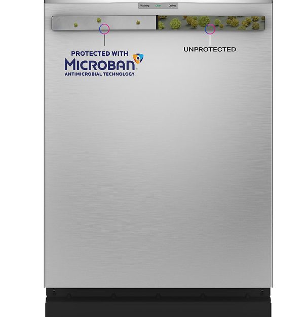 GE Profile - Top Control Smart Built-In Stainless Steel Tub Dishwasher with 3rd Rack and Microban, 42dBA - Stainless steel - Image 13