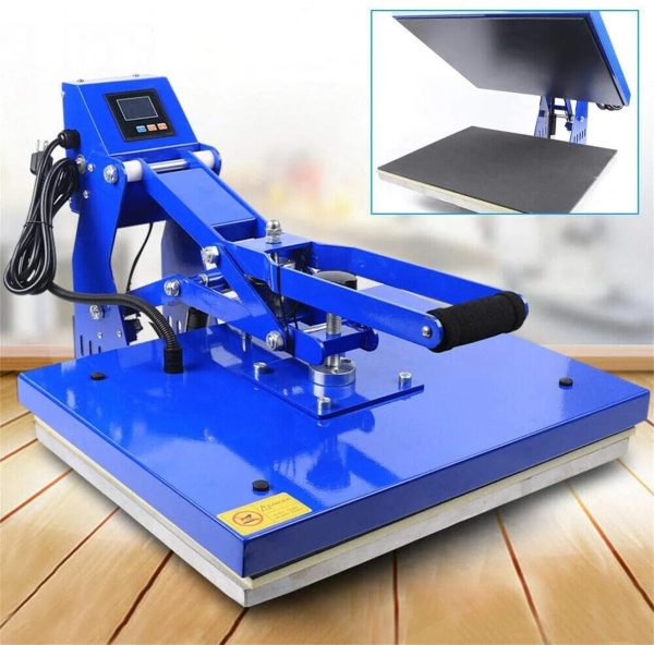 WUZSTAR Auto Open Heat Press Transfer,Clamshell Base T-shirt Sublimation Machine 16"x20" - Image 4