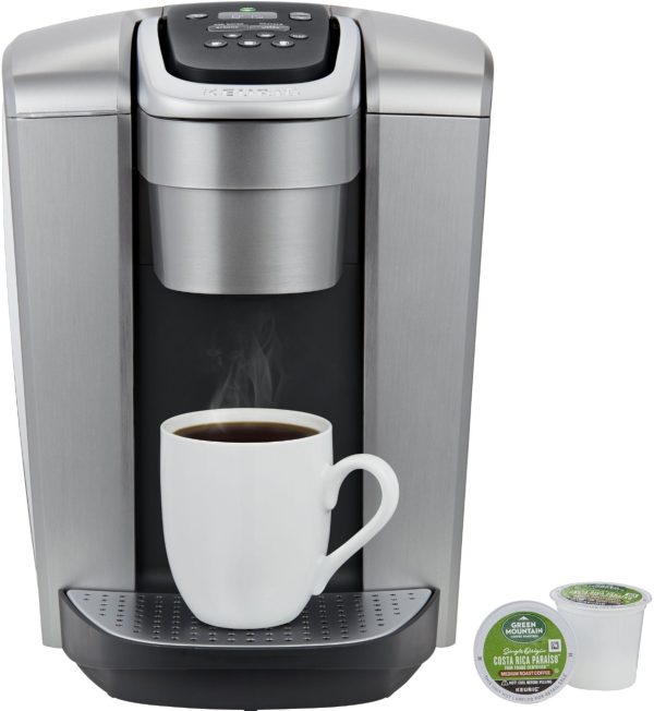 Keurig - K-Elite Single Serve K-Cup Pod Coffee Maker - Brushed Silver - Image 8