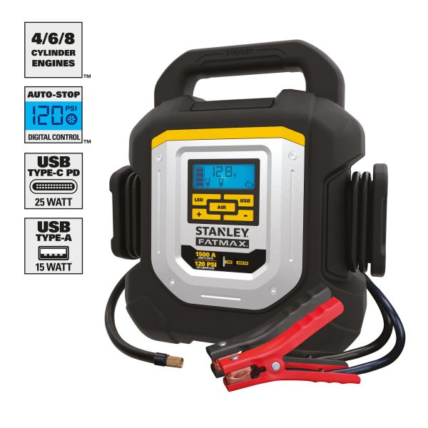 Stanley J15CF 1500 Amp Jump Starter - Image 2