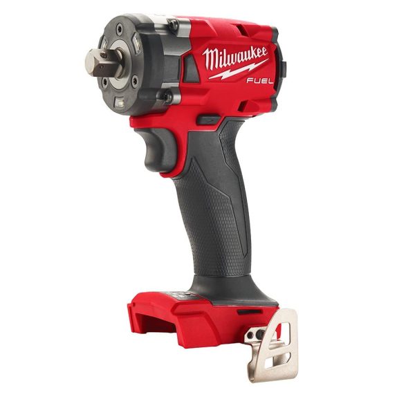 Restored Milwaukee 2855P-20 M18 FUEL 1/2 Compact Impact Wrench w/ Pin Detent Bare Tool (Refurbished)