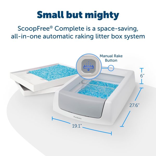 ScoopFree Complete Self-Cleaning Litter Box - No Scooping Required - Unbeatable Odor Control - Image 3