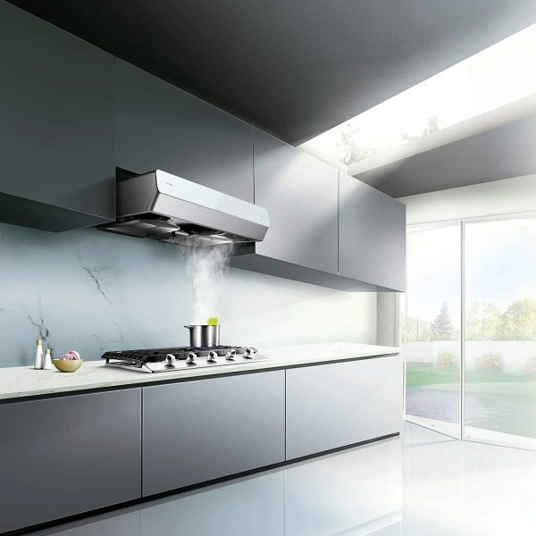 FOTILE Pixie Air® Series Slim Line Under the Cabinet Range Hood with WhisPower Motors and Capture-Shield Technology for Powerful & Quiet Cooking Ventillation - Image 8