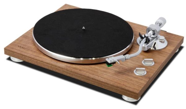 Teac TN-400 Walnut 3-Speed Belt-Drive Turntable With Bluetooth - Image 2