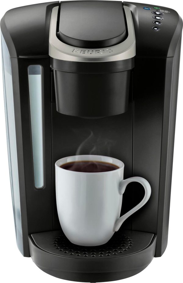 Keurig - K-Select Single-Serve K-Cup Pod Coffee Maker - Matte Black - Image 8