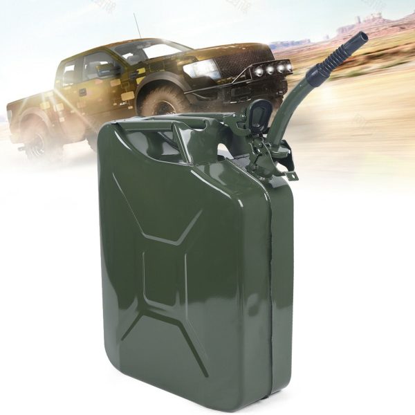 5 Gallon Metal Gas Can Fuel Container Gasoline Refill Tank Emergency Backup Diesel - Image 2