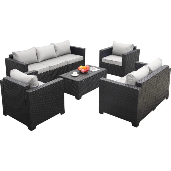 5 Piece Furniture Outdoor Sectional Cushions - Image 6