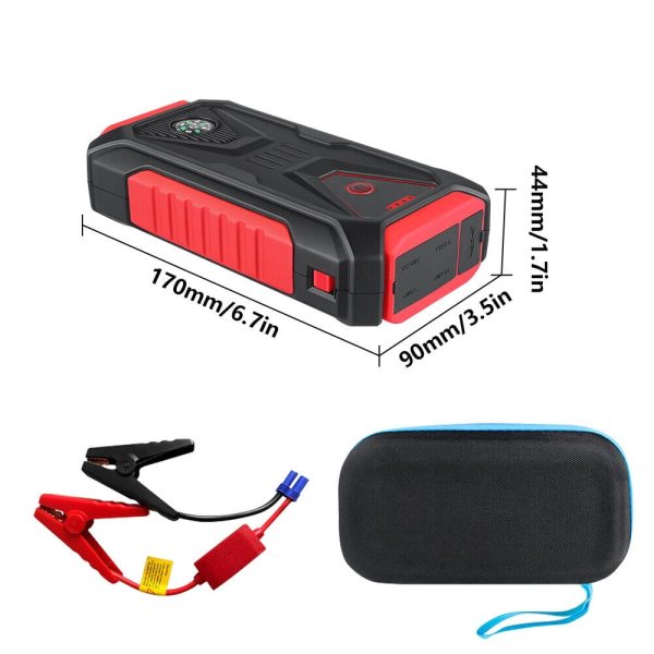 MDHAND 38800mAh 3000A Car Jump Starter Booster Jumper Box Power Bank Battery Charger With Usb Quick Charge - Image 6