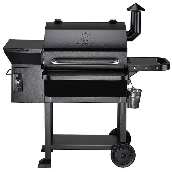 Z Grills - Wood Pellet Grill and Smoker 1060 sq. in. - Black