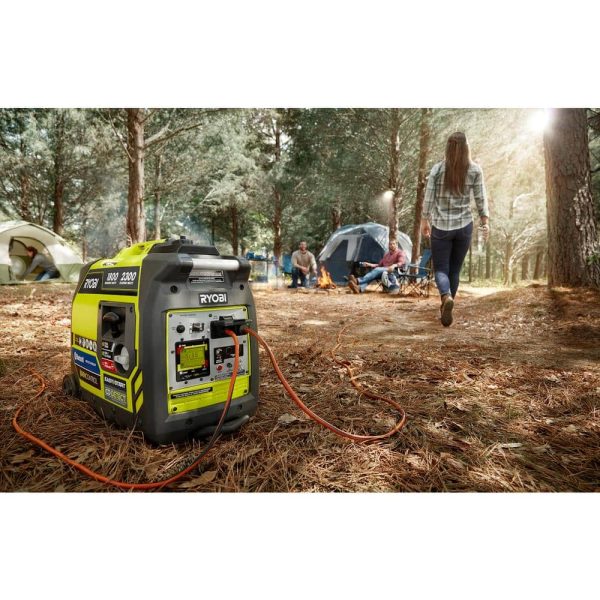 💥RYOBI 2,300-Watt Recoil Start Bluetooth Super Quiet Gasoline Powered Digital Inverter Generator with CO Shutdown Sensor RYi2322 - Image 15