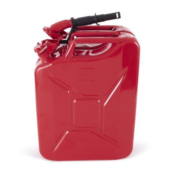 Wavian 3009 5.3 Gallon 20 Liter Authentic CARB Jerry Can with Spout, Red (4 Pack) - Image 5