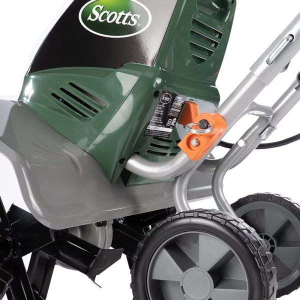 Scotts Outdoor Power Tools 14 Amp 20-Inch Electric Garden Tiller Cultivator, Adjustable Tines, Green - Image 5