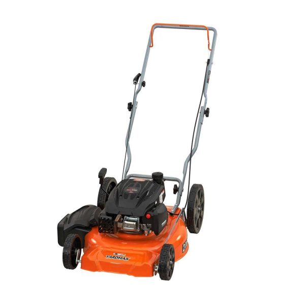 YARDMAX YG1550 21 in. 170cc 2-in-1 Gas Walk Behind Push Lawn Mower with High Rear Wheels - Image 8