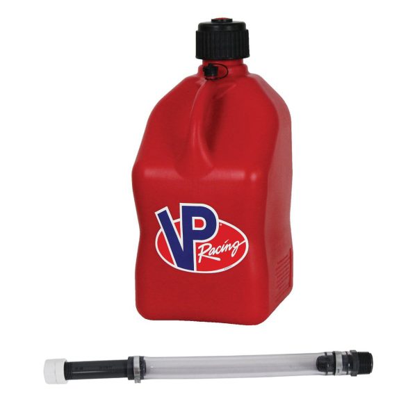 VP Racing Fuels Motorsport 5.5 Gallon Square Utility Jugs, Red (8 Pack) - Image 2