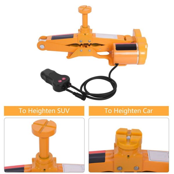 Auto Jack,Electric Jack,3Ton 12V DC Automotive Car Electric Jack Lifting SUV Van Garage and Emergency Equipment - Image 8