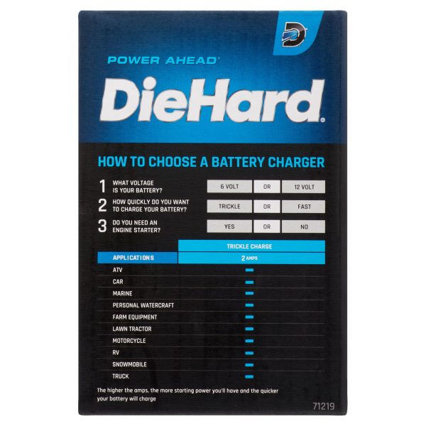 DieHard® 6V/12V Battery Charger & Maintainer - Image 11