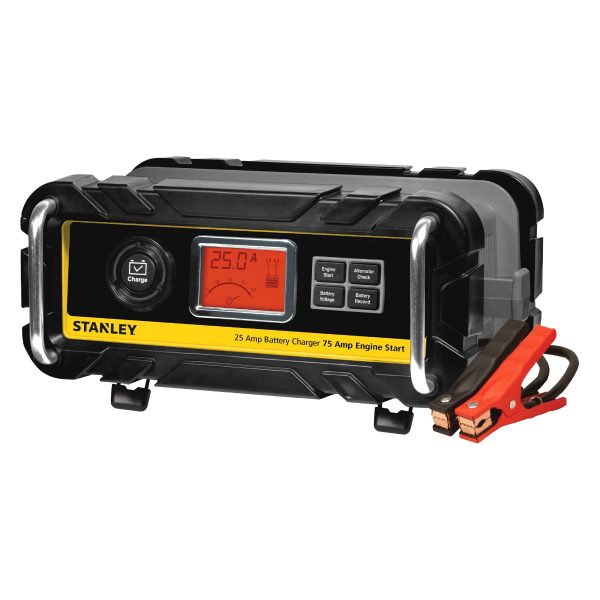 Stanley BC25BS Battery Charger/Maintainer With Engine Start (25-amp Charger, 75-amp Starter)