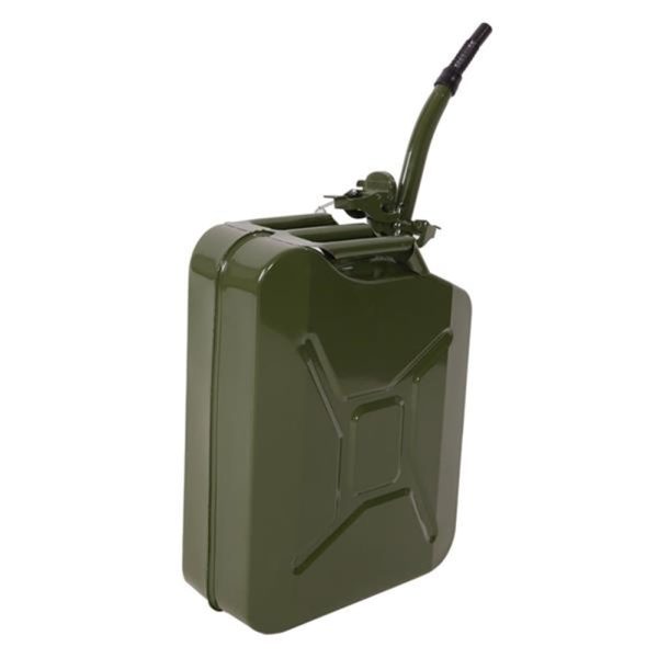 20L 0.6mm Fuel Can Portable Steel Oil Can Petrol Diesel Storage Can For Fuels Gasoline - Image 2