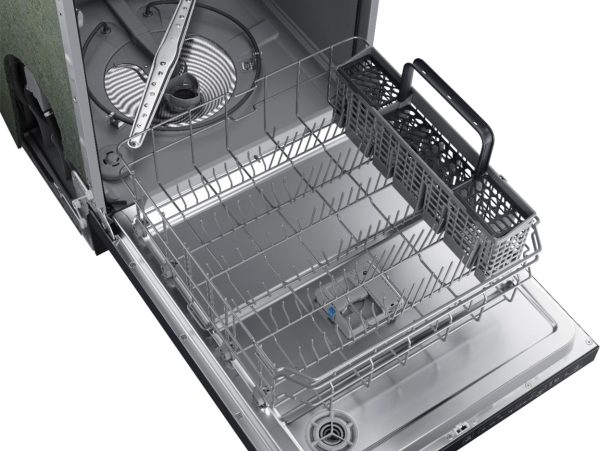 Samsung - 24" Top Control Built-In Dishwasher - Black - Image 10