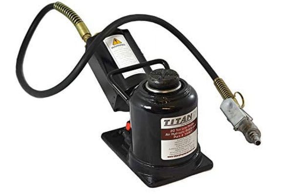 Titan 20 Ton Air/Hydraulic Bottle Jack - Image 2