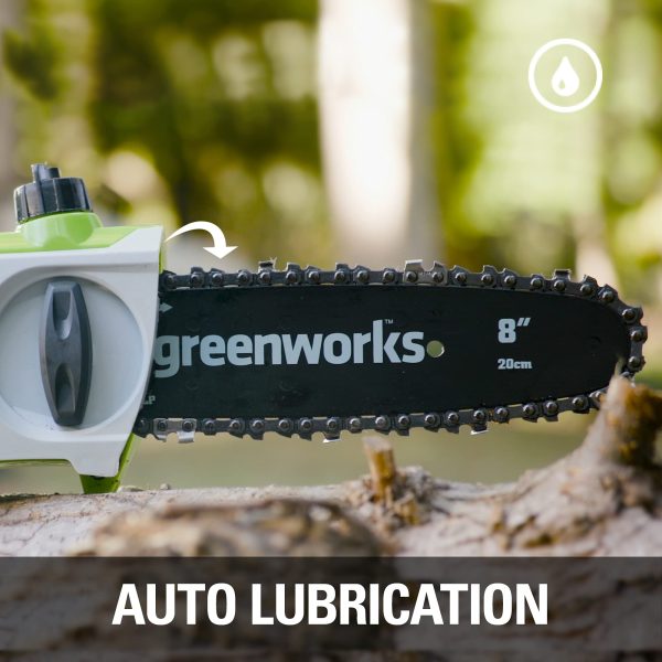 Greenworks Polesaw Hedge 2 0Ah Battery - Image 6