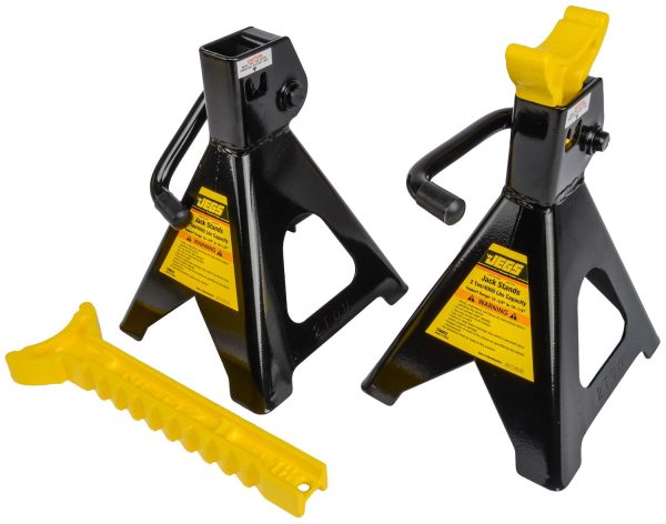 JEGS 79002 Hydraulic Utility Floor Jack & Stands Heavy Gauge Steel Frames - Image 3