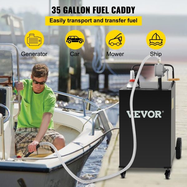 VEVOR 35 Gallon Gas Caddy - Image 2