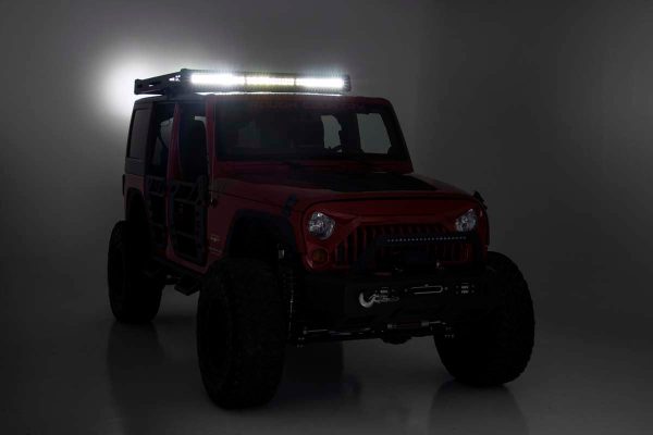 Rough Country LED Roof Rack System for 2007-2018 Jeep Wrangler JK - 10615 - Image 7