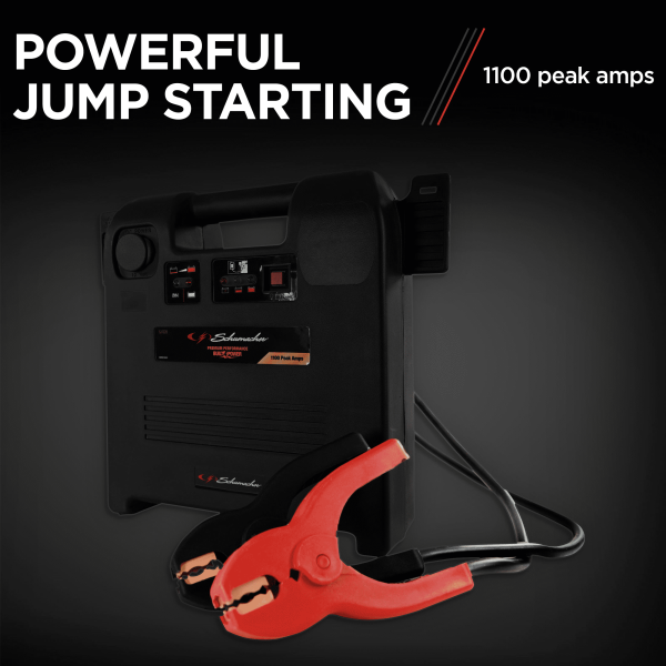 Schumacher SJ1328 1100A 12V Jump Starter, Portable DC Power Station, 12V DC Port – New in Box - Image 3