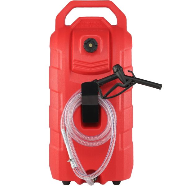 SKYSHALO 2Pack 16 Gallon Fuel Caddy Portable Gas Storage Tank 7.8 l/min with Manual Pump - Image 9