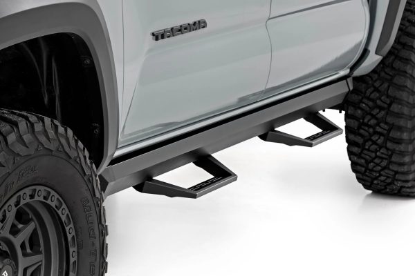 Rough Country SRL2 Adjustable Aluminum Steps for 2005-2023 Toyota Tacoma - 71096 - Image 4