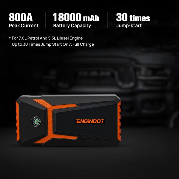 ENGINDOT T8 18000mAh Portable Hardshell - Image 3