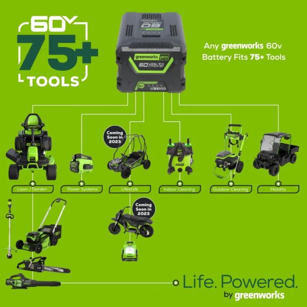 GreenWorks 60V 6 Amp UltraPower Rapid Battery Charger - Image 6