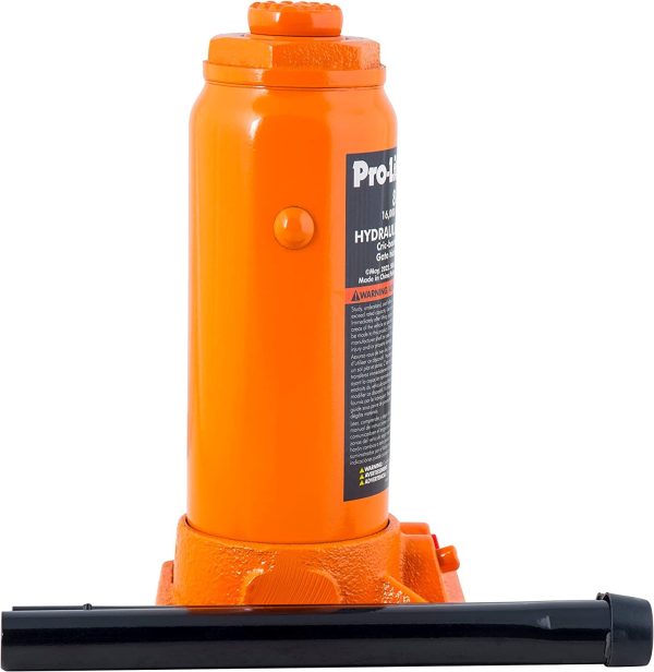 Pro-Lift 8 Ton Hydraulic Bottle Jack - Portable Car Jack 16000 lbs Capacity with Pump Handle - Image 4