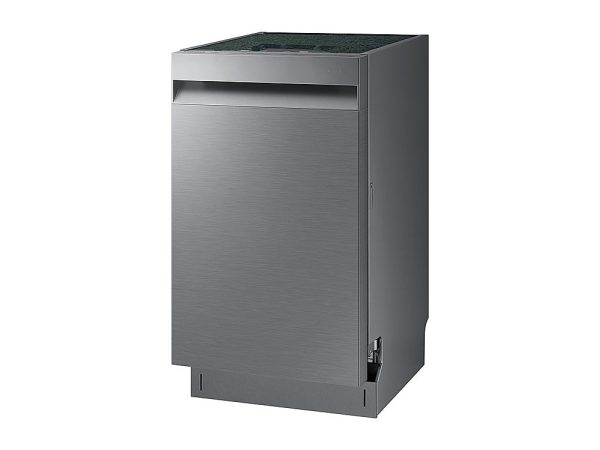 Samsung - 18" Compact Top Control Built-in Dishwasher with Stainless Steel Tub, 46 dBA - Stainless steel - Image 14