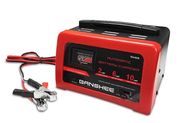 10/6/2 Amp 12 Volt Battery Charger & Engine Starter Car Vehicle