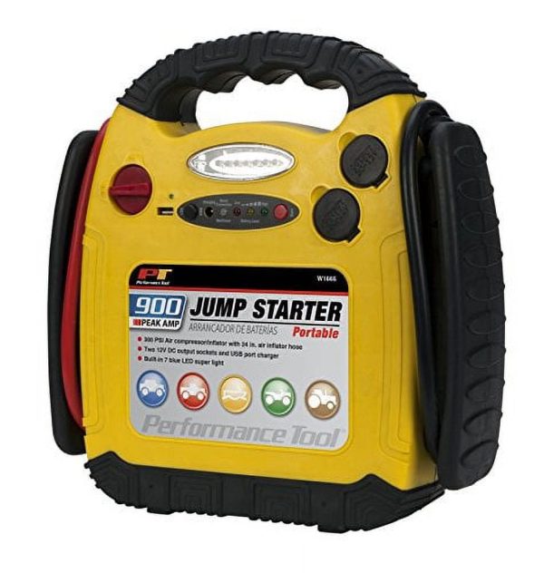 Performance Tool W1665 900 amp Jump Starter, Inflator