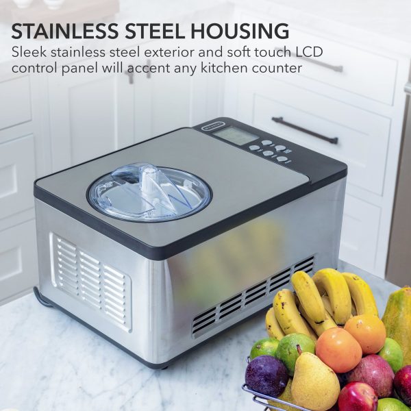 Whynter ICM 200LS Stainless 2 1 Quart Silver - Image 2